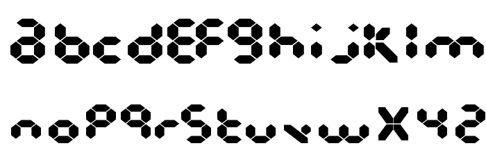 Endless Showroom Regular Font LOWERCASE