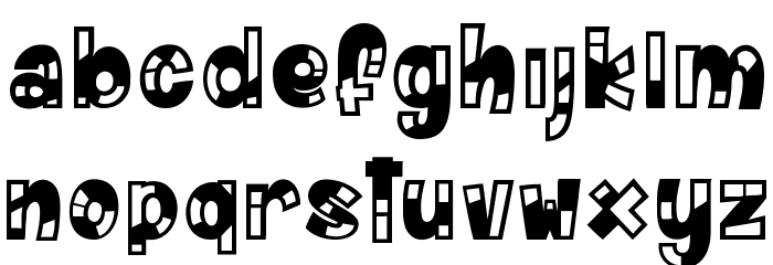Endless Wall Font LOWERCASE