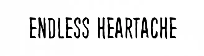 Endless heartache  font caratteri gratis