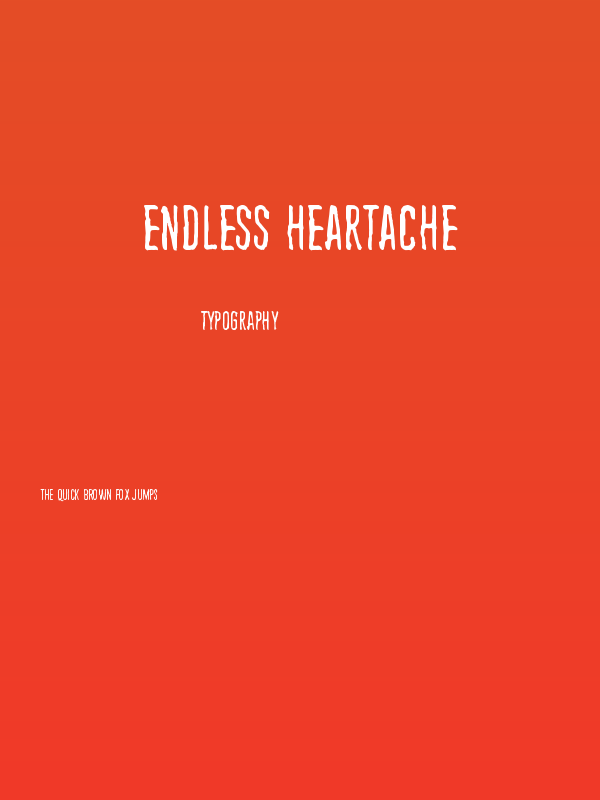 Endless heartache Poster