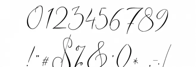 Endless Font OTHER CHARS