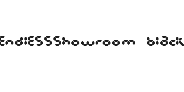 EndlessShowroom  Black Logo