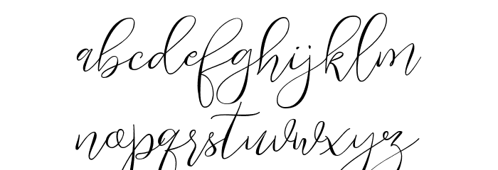 Endless Font LOWERCASE