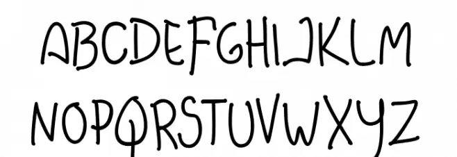 Endlesslove Шрифта ВЕРХНИЙ