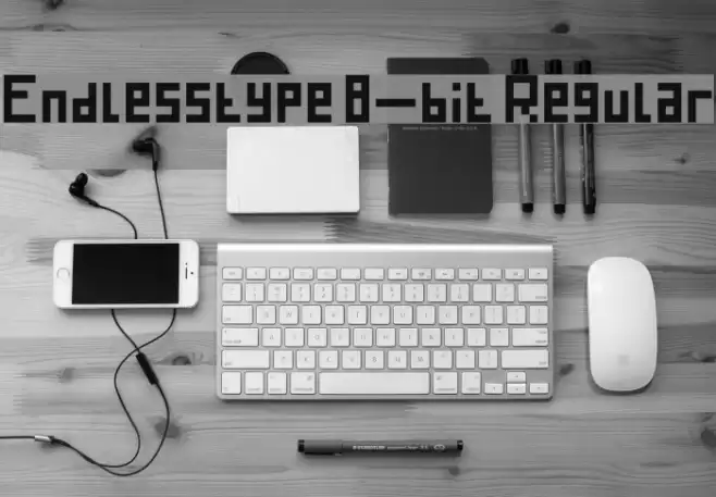 Endlesstype 8-bit Regular Font examples