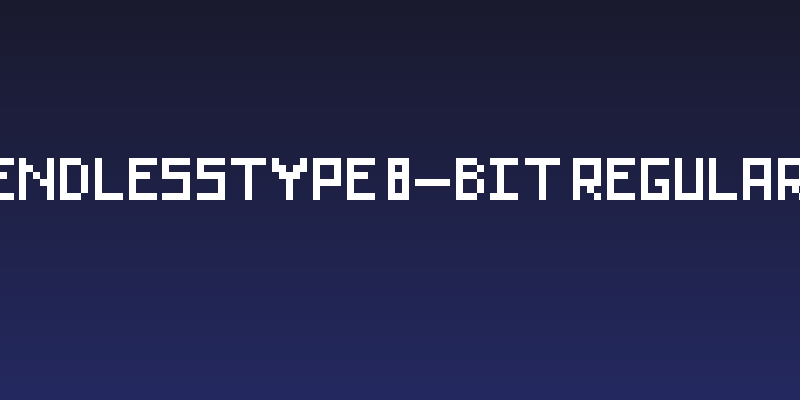 Endlesstype 8-bit Regular Social Header