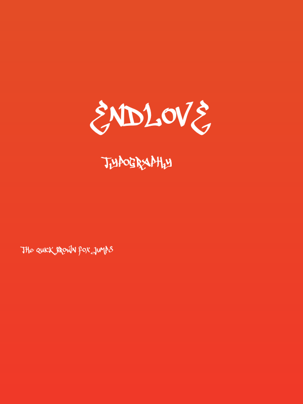 Endlove Poster