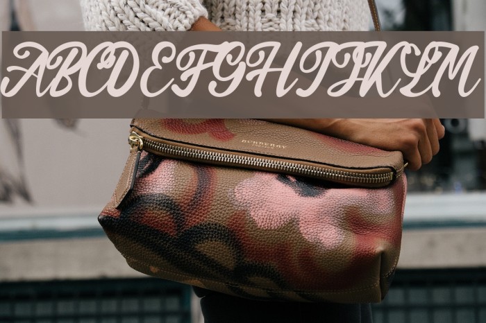 Endolitta Font examples