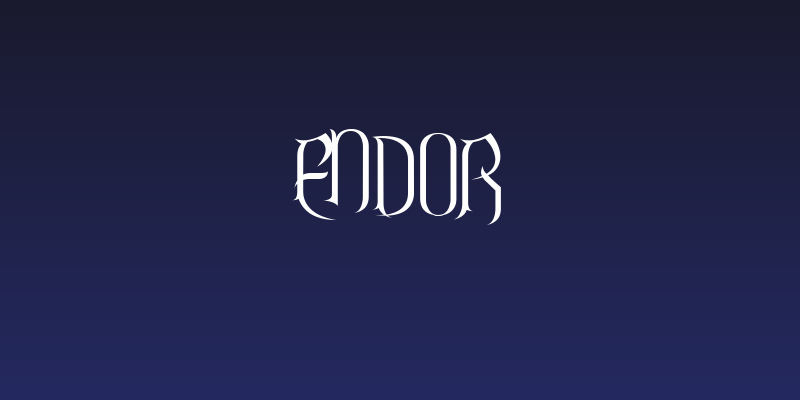 Endor Social Header