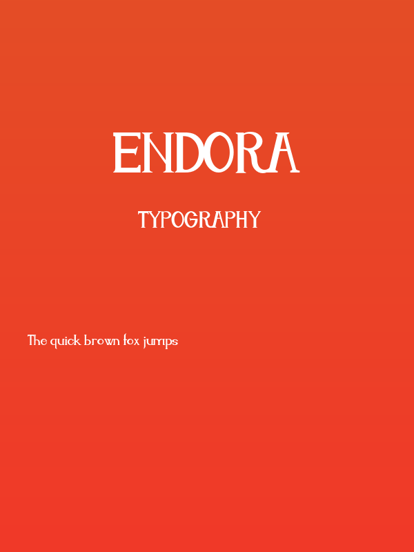 Endora Poster