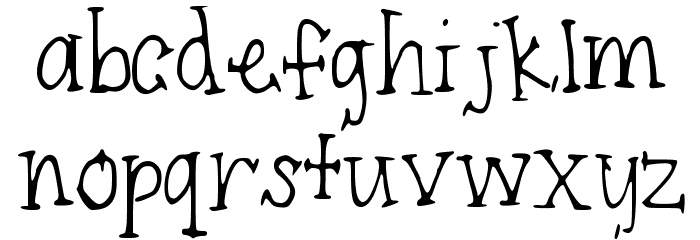Endpoints Font LOWERCASE