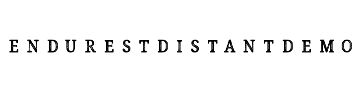 Endurest Distant Demo  免费字体下载
