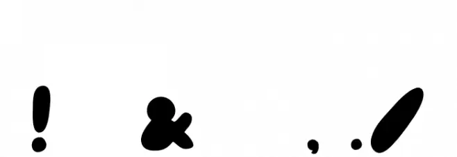 Endutt Normal Font OTHER CHARS