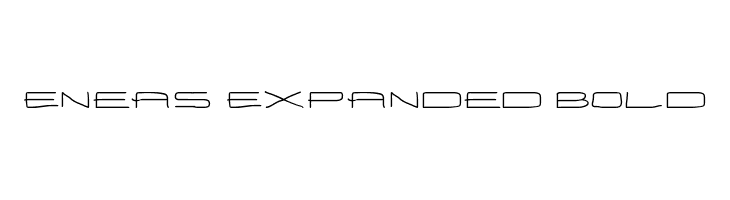 Eneas Expanded Bold  Frei Schriftart Herunterladen