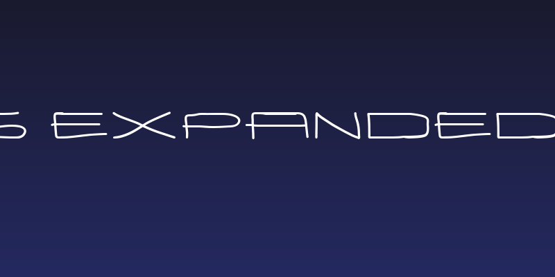 Eneas Expanded Bold Social Header