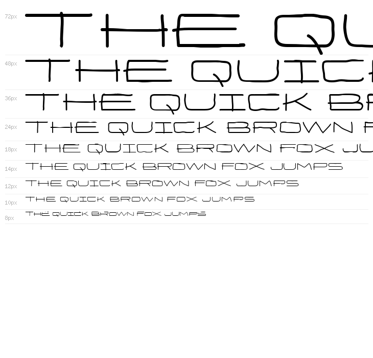 Eneas Expanded Bold Waterfall