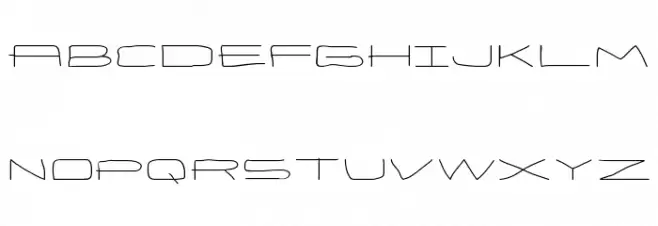 Eneas Expanded Regular 字体 大写