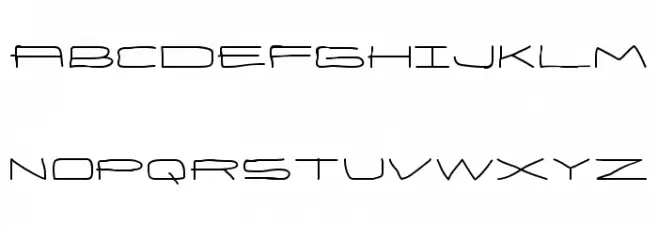 EneasExpandedBold 字体 大写