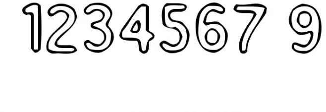 Enemafont Font OTHER CHARS