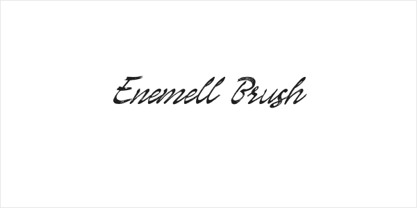 Enemell Brush Logo