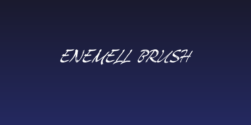 Enemell Brush Social Header