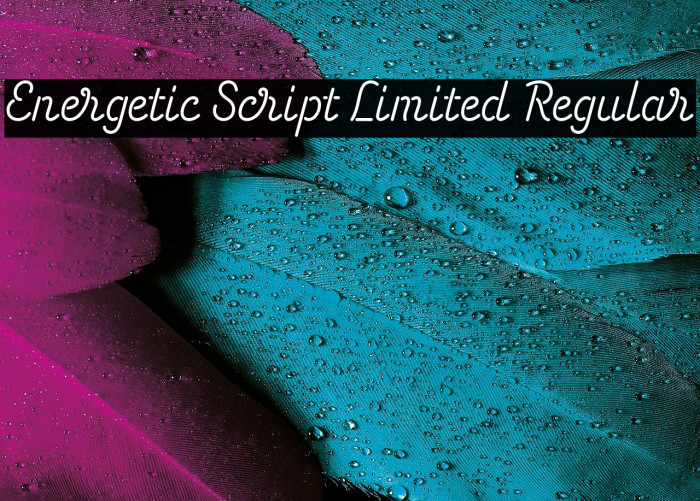 Energetic Script Limited Regular Example 2