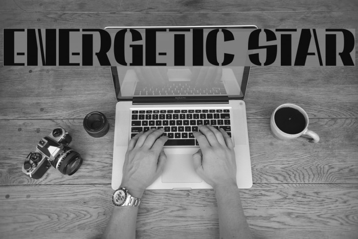 Energetic Star Font examples
