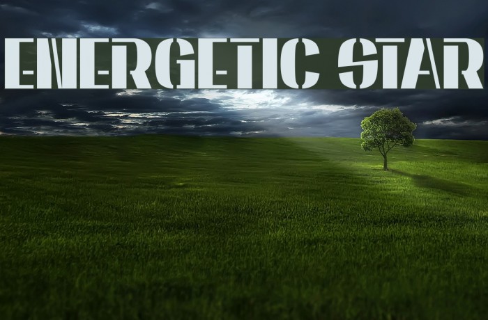 Energetic Star Font examples