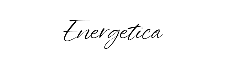 Energetica  नि: शुल्क फ़ॉन्ट्स डाउनलोड
