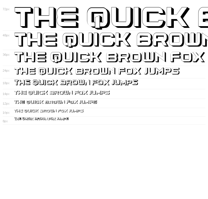 Energia 3D Regular Waterfall