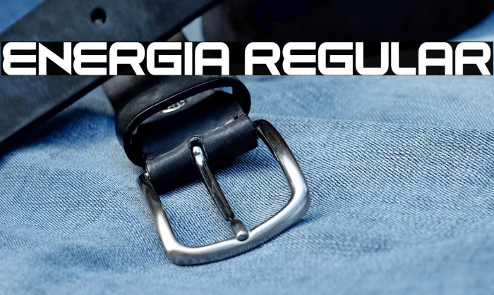 Energia Regular Example 3