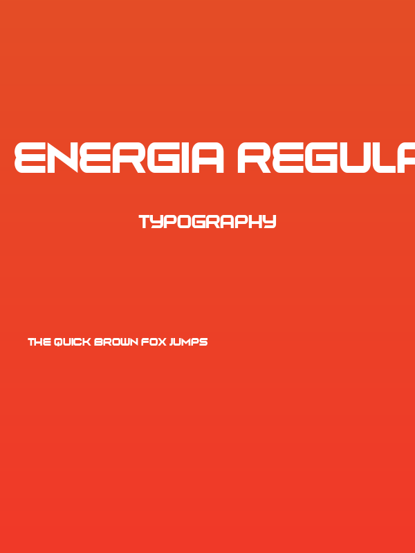Energia Regular Poster