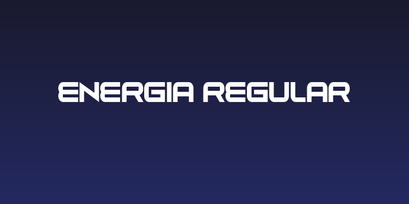 Energia Regular Social Header