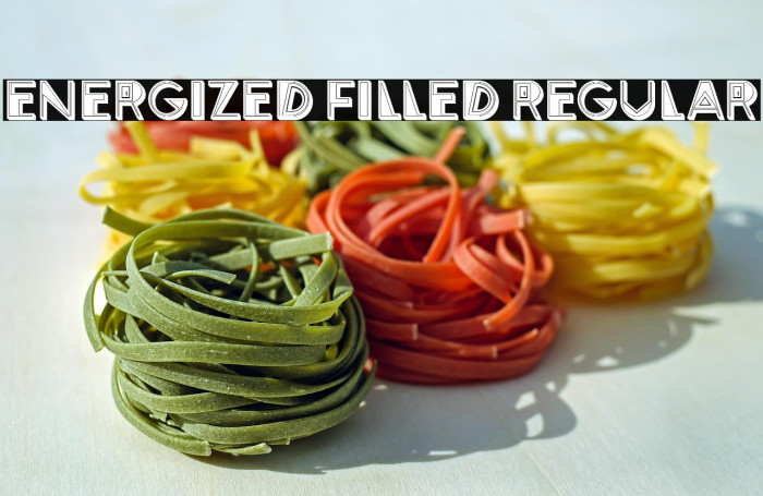 Energized Filled Regular Example 1