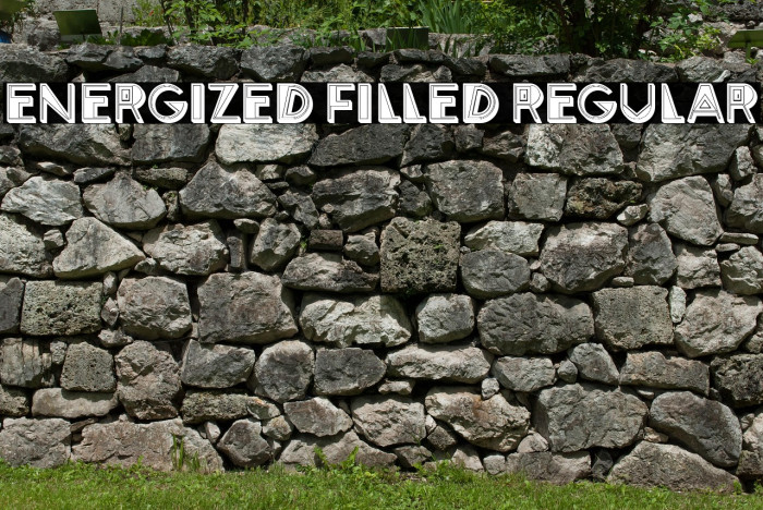 Energized Filled Regular Example 3