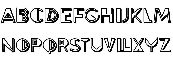 Energized Regular Font OTHER CHARS