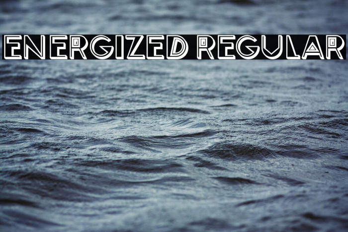 Energized Regular Example 3