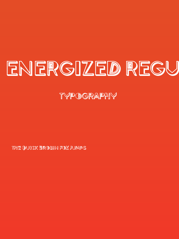 Energized Regular Poster