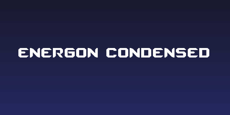 Energon Condensed Social Header