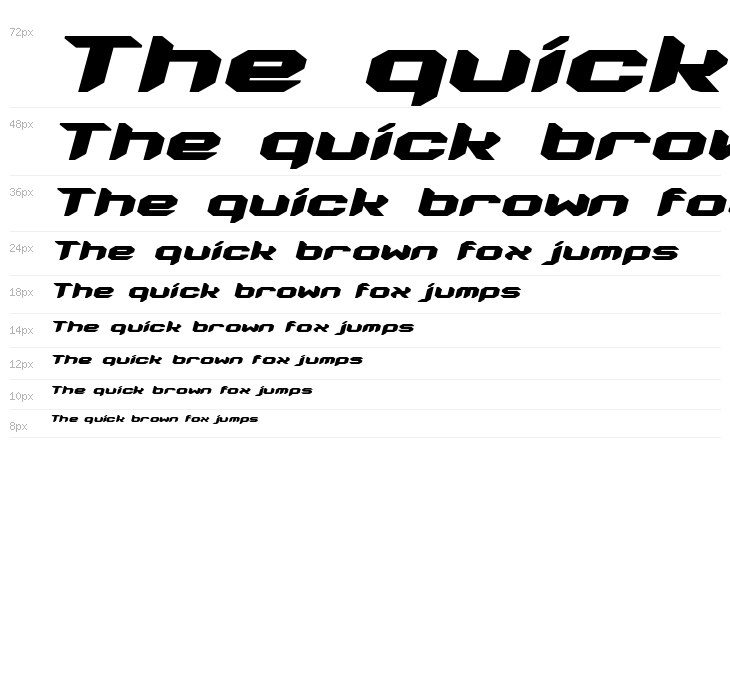 Energon Italic Waterfall