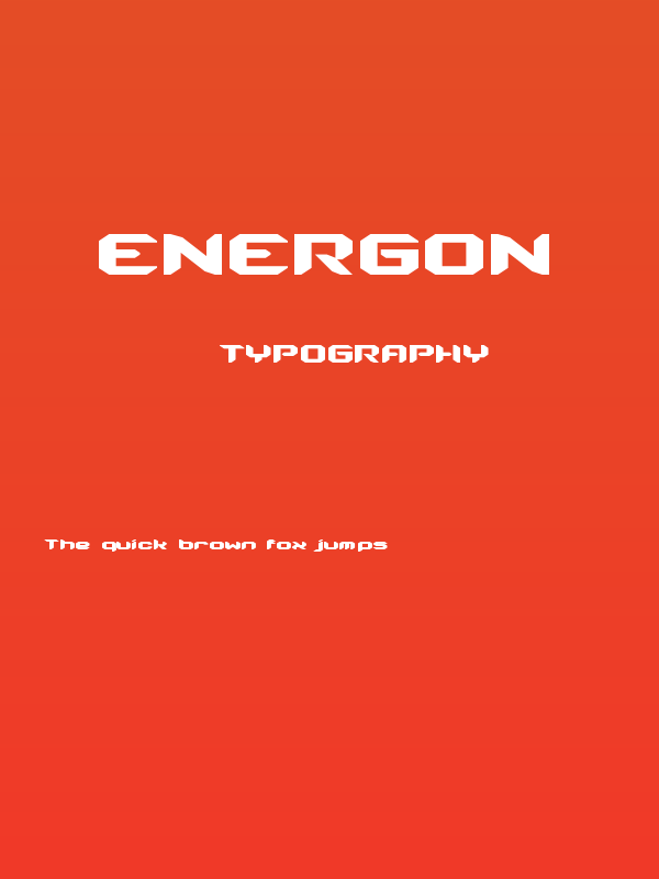 Energon Poster