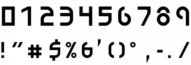 Energy Dome NBP Regular Font OTHER CHARS