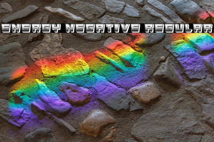 Energy Negative Regular Example 2