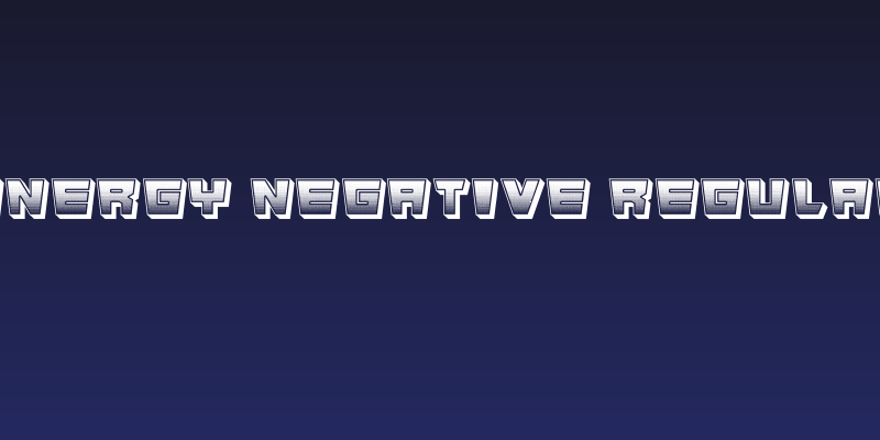 Energy Negative Regular Social Header