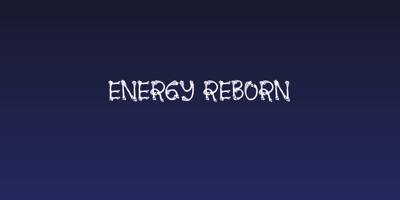 Energy Reborn Social Header