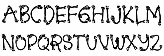 Energy Reborn Caratteri MINUSCOLO