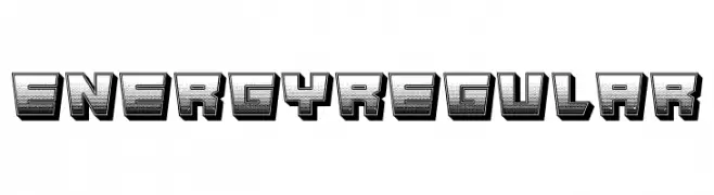 Energy Regular  font caratteri gratis