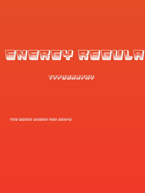 Energy Regular Poster