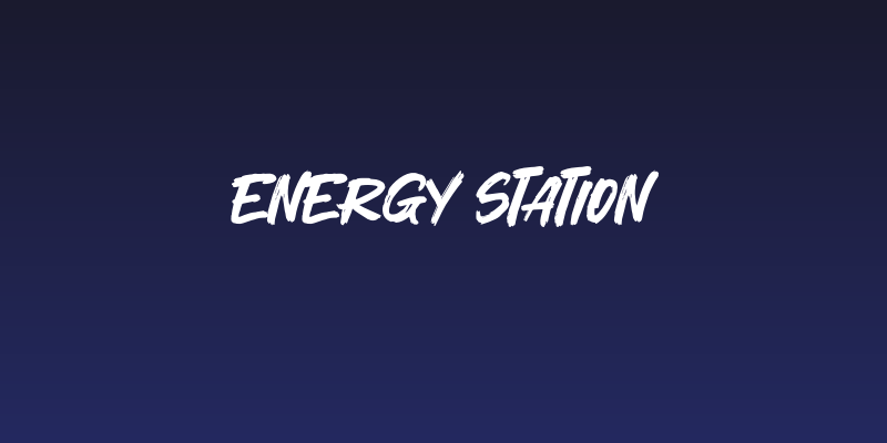 Energy Station Social Header