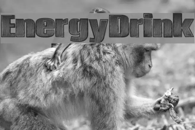 EnergyDrink Font examples
